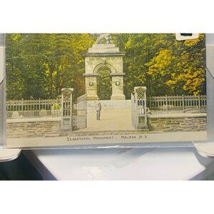 Vintage 1914 Sebastopol Monument Halifax N.S. Postcard